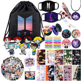 Mochila Con Accesorios Para Fanaticos De Bts