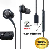 Fone De Ouvido Akg Tipo C Samsung Note 20 Ultra