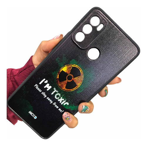 Funda Antichoque Para Moto G60 Tóxico