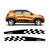 Adesivo Renault Kwid Sport Faixa Lateral  2017/2019 Kwd06