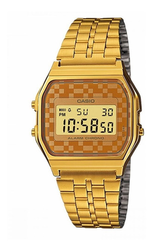 Reloj Casio A-159wgea Hombre Retro Crono Alarma Wr