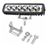 Barra Luces Foco Neblinero Led 18w Auto Moto Caminoneta