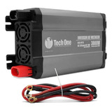 Inversor De Voltagem 3000w 12v 110v Conversor Usb Tech One