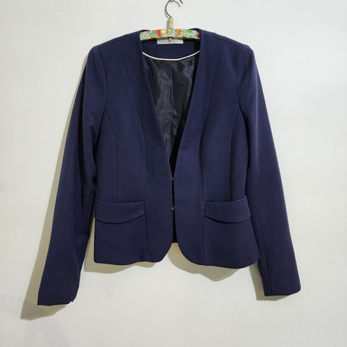 Blazer Trafaluc Zara Azul Marino Talle M