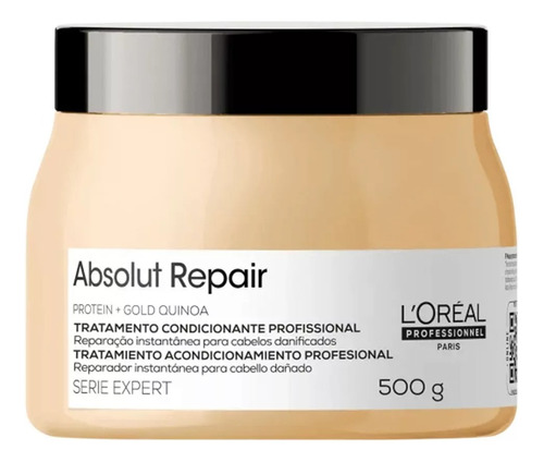 Loreal Profissional Gold Quinoa Absolut Repair 500g 