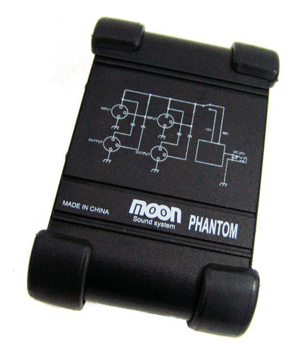 Fuente Para Microfono De Condensador Moon 2 Canales