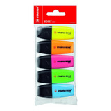 Boss Mini Highlighter Set, 5 Colores, Amarillo, Naranja...