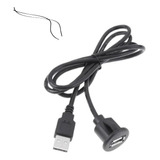 Kit 10 Cabos Usb 2.0 Extensão Veicular/som 1m Embutir