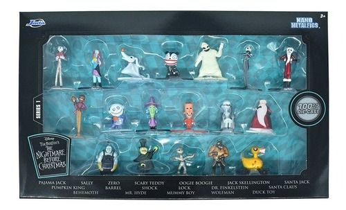 Set Metalfigs The Nigtmare Before Christmas Con Jack Y Sally