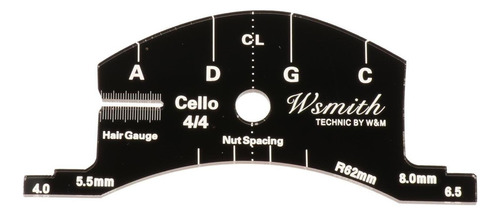 M 1/2 3/4 4/4 Puente De Violín Raspador De Diapasón Molde