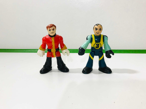 Lote 2 Bonecos Imaginext Mattel Em Ótimo Estado