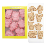 Molde De Silicón Resina Pasta Fondant Sanrio Muñeca