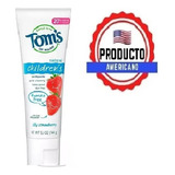 Toms Pasta Dental Para Niños Kids Sin Fluoruro 144g