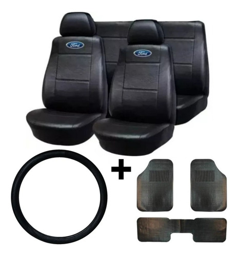 Combo De Funda Cubre Asiento, Alfombra Y Cubrevol Ecosport