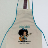 Delantal Mafalda Infantil Para Pintar Y Cocinar  
