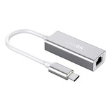 Adaptador Usb C A Rj45 Gigabit Lan Ethernet 10/100/1000mbps