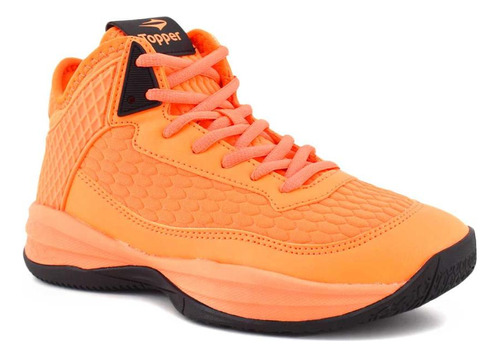 Zapatilla Topper Block Basquet Naranja 89605