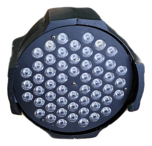 Refletor Canhão Led Par 64 Rgbw 54 Leds Dmx Strobo Dreamer