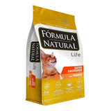 Ração Fórmula Natural Para Gatos Castrados Sabor Frango 7kg