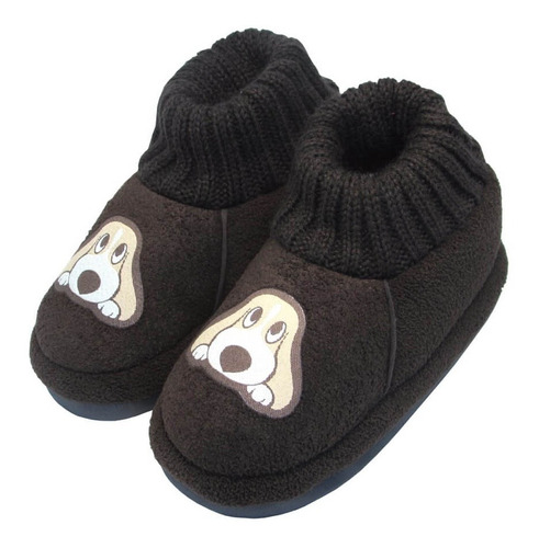 Pantufa Bota Infantil Inverno Antiaderente Produto Original