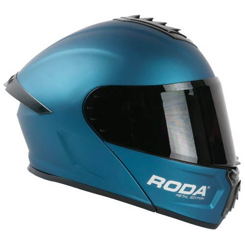 Casco Roda Pilot Abatible Calidad Metal Incluye Mica Regalo 