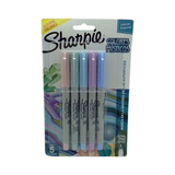 Marcadores Sharpie Punta Ultra Fina Colores Cosmicos X5