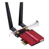 Tarjeta Pcie Wifi 6e Cudy Ax5400 Para Pc, Bluetooth 5.2, Ax2