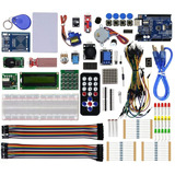 Kit Robótica Placa Uno C/ Tutorial Para Arduino + 200 Pcs Nf