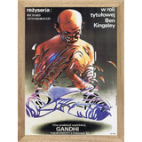 Gandhi  Ben Kingsley , Cuadro, Cine, Película Antigua   P914