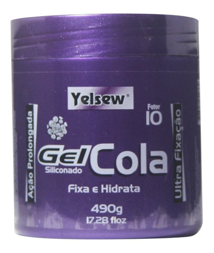 Gel Cola Ultra Fixação 10 Fator 490g - Yelsew