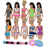 Set De Trajes De Baño Para Barbies