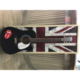 Guitarra  De Colección Firma Ronnie Wood The Rolling Stones