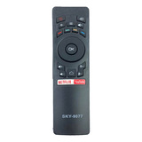 Controle Remoto Para Tv Sky-9077