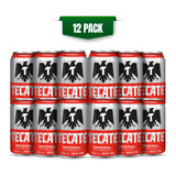 Cerveza Tecate Original 12 Latas De 355ml