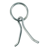 Argola De Inox Para Prender Animais/corda/rede De Chumbar