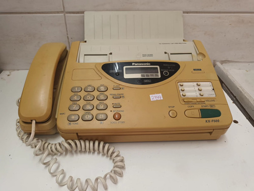N°2444 Fax Panasonic Kx F500 Sem Testar Para Decoração