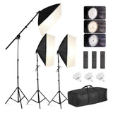 Kit De Luces Para Fotografia De Estudio Set De Iluminac 85w