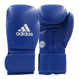 Luva adidas Wako Approved Kick Boxing Training Azul Pu