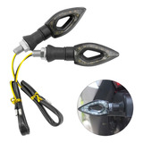 2 Luz Giros Guiños Led Secuencial Carbono Zx6 Zx7 Zx11 Ninja