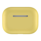 Carcasa Para AirPods Pro Silicona Amarillo