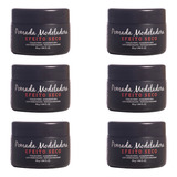 Kit 6 Pomadas Modeladora Efeito Seco 55g - Barba De Respeito