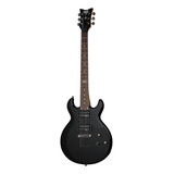 Guitarra Eléctrica Schecter Sgr S-1 De Tilo Gloss Black Brillante Con Diapasón De Palo De Rosa