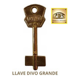 Llaves Seguridad Virgen Bronce Dob. Paleta Bolsa X 10 Unid