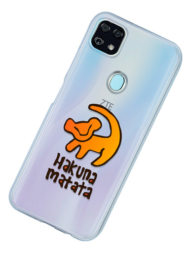 Funda Para Zte Rey León Simba Disney