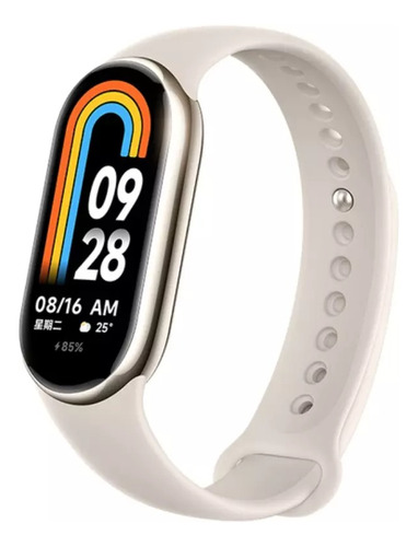 Relógio Smartwatch Xiaomi Mi Band 8 Original Global Dourado