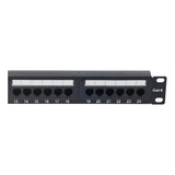 Patch Panel 24 Portas Rj45 Cat.6 Rack 19 C/guia 