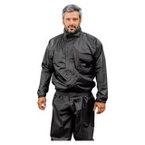 Conjunto Capa De Chuva Prc Confort Masculina Preto 