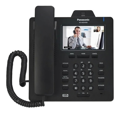 Kx-hdv430 Teléfono Ip Sip Con Camara Y Pantalla Panasonic
