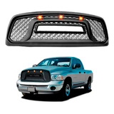 Parrilla Dodge Ram 1500 Negro Luz Led Ambar 2002-2005