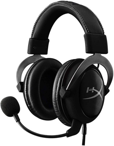 Audífonos Gamer Inalámbricos Hyperx Cloud Ii Khx-hscp Gun Metal Con Luz Led